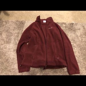 Columbia zip up jacket